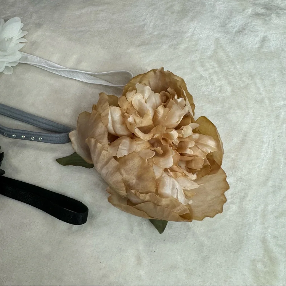 Assorted Flower Hair Accessories - Bundle of 4